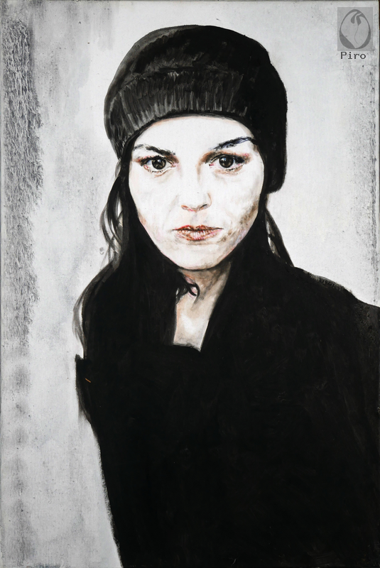 oil on canvas - olio su tela di Piro